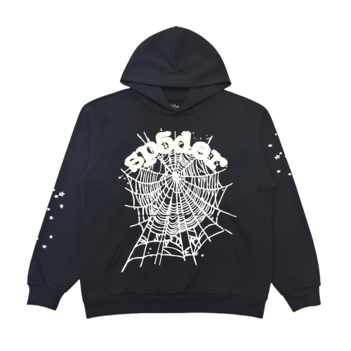 Sp5der Hoodie Black Web