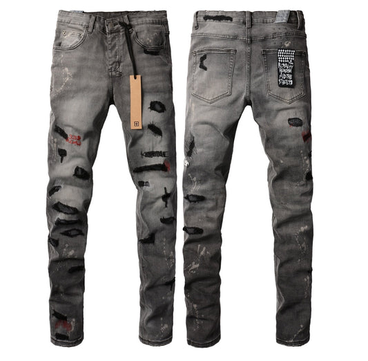 Ksubi Jeans Red Ripped